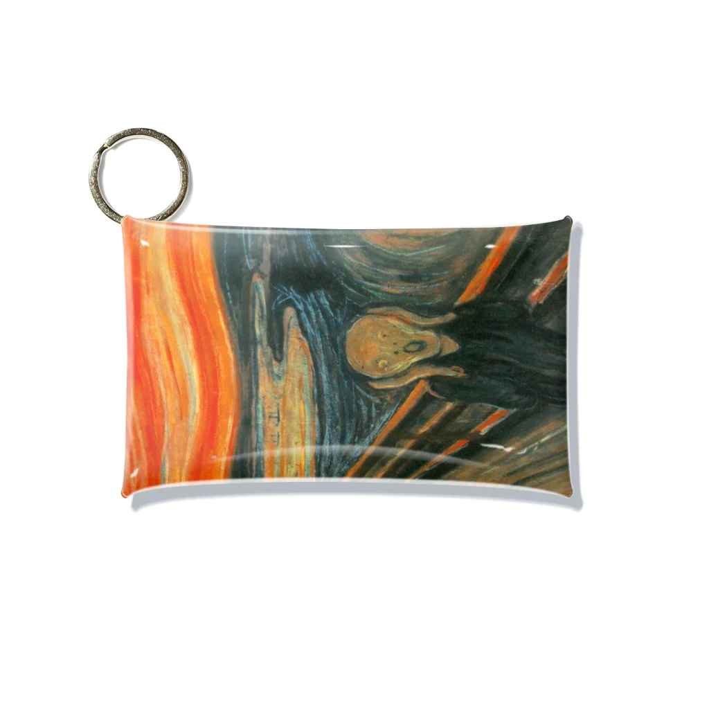 artgalleryのThe Scream Mini Clear Multipurpose Case