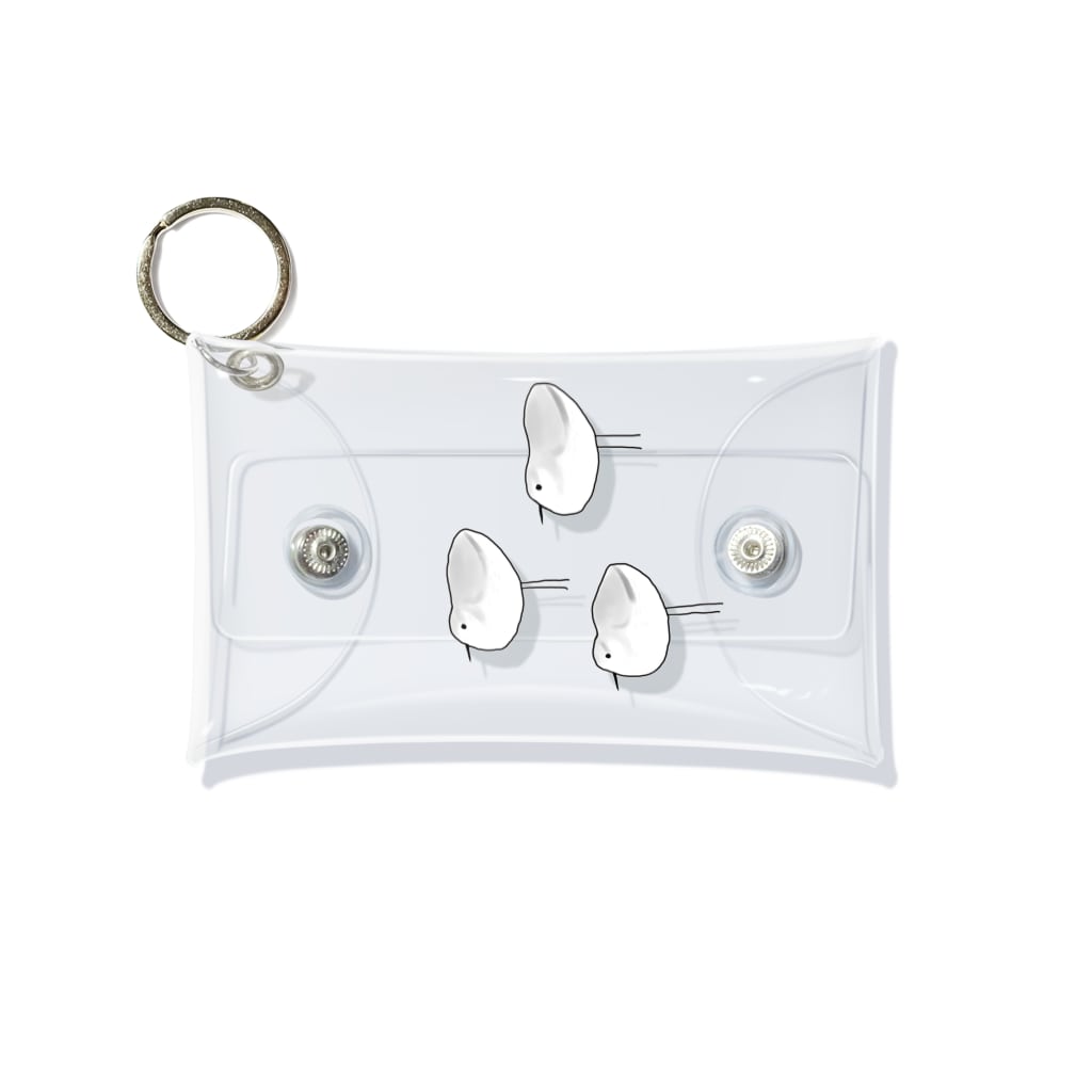 minatoriのミユビシギ Mini Clear Multipurpose Case