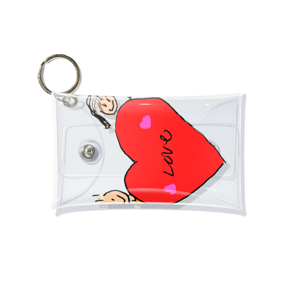 Walton’sのLove  red Mini Clear Multipurpose Case