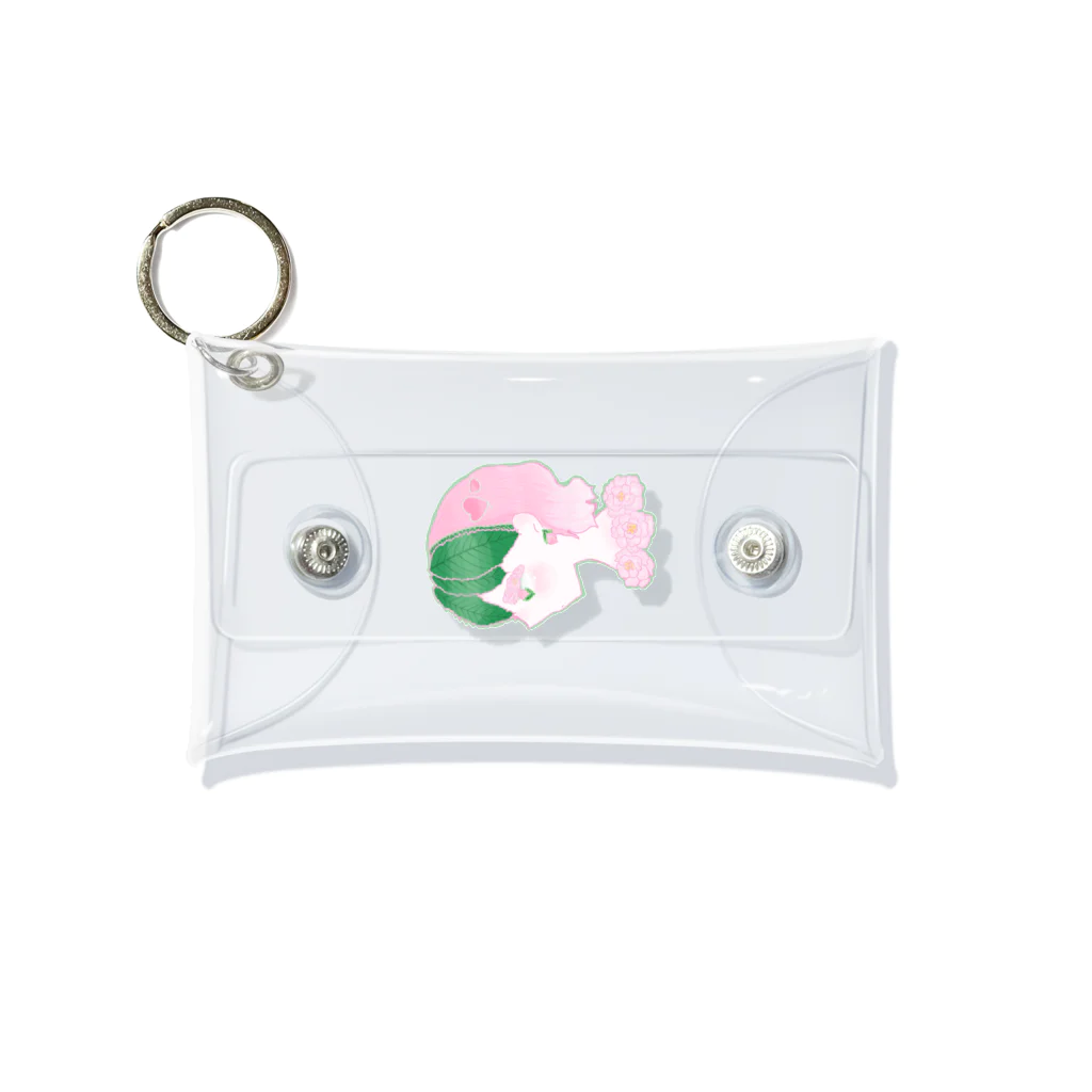 うみのいきもの・もりのいきものやさんの薔薇がぁる、ドレスデンドール Mini Clear Multipurpose Case