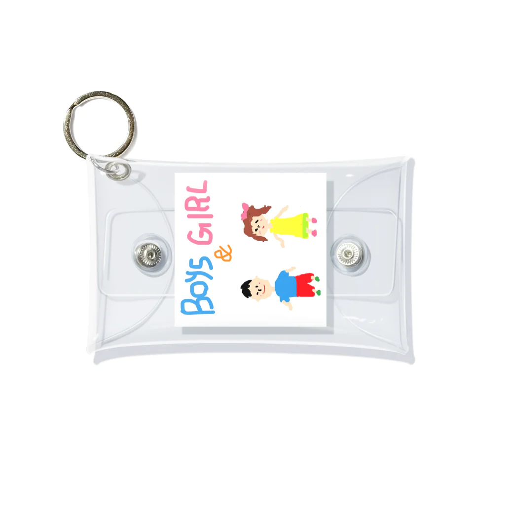 絵が下手な人。のBoys & Girls Mini Clear Multipurpose Case