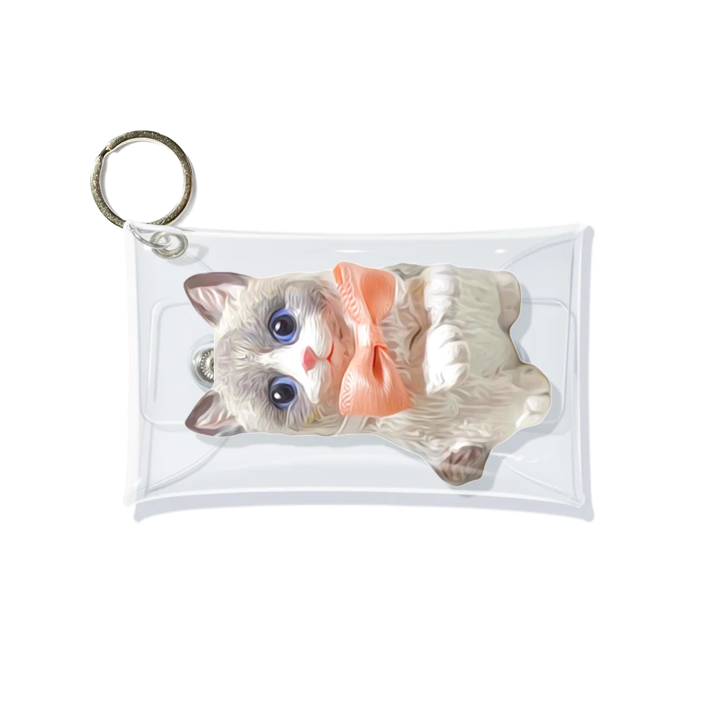 Original CATの【1匹】正面 Mini Clear Multipurpose Case