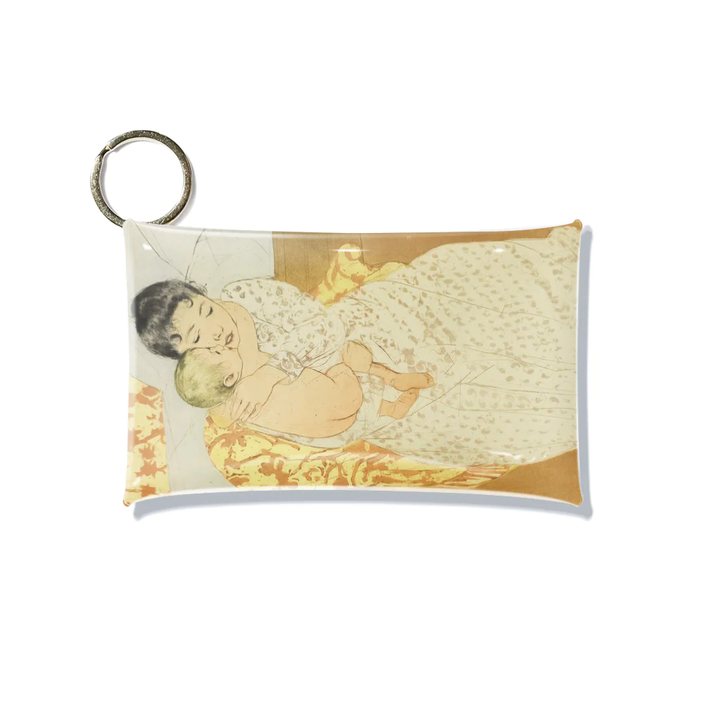 museumshop3の【世界の名画】メアリー・カサット『Maternal Caress』 Mini Clear Multipurpose Case