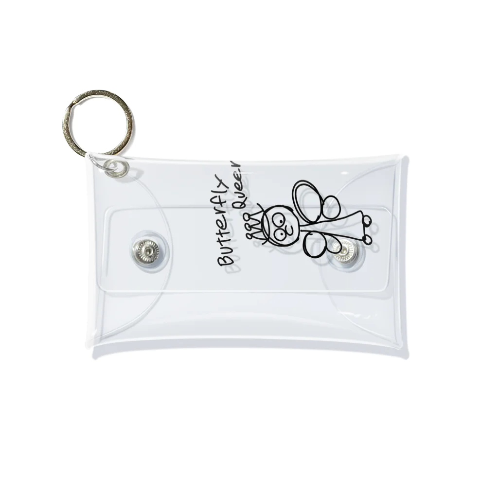 disney-risaのButterfly queen  Mini Clear Multipurpose Case