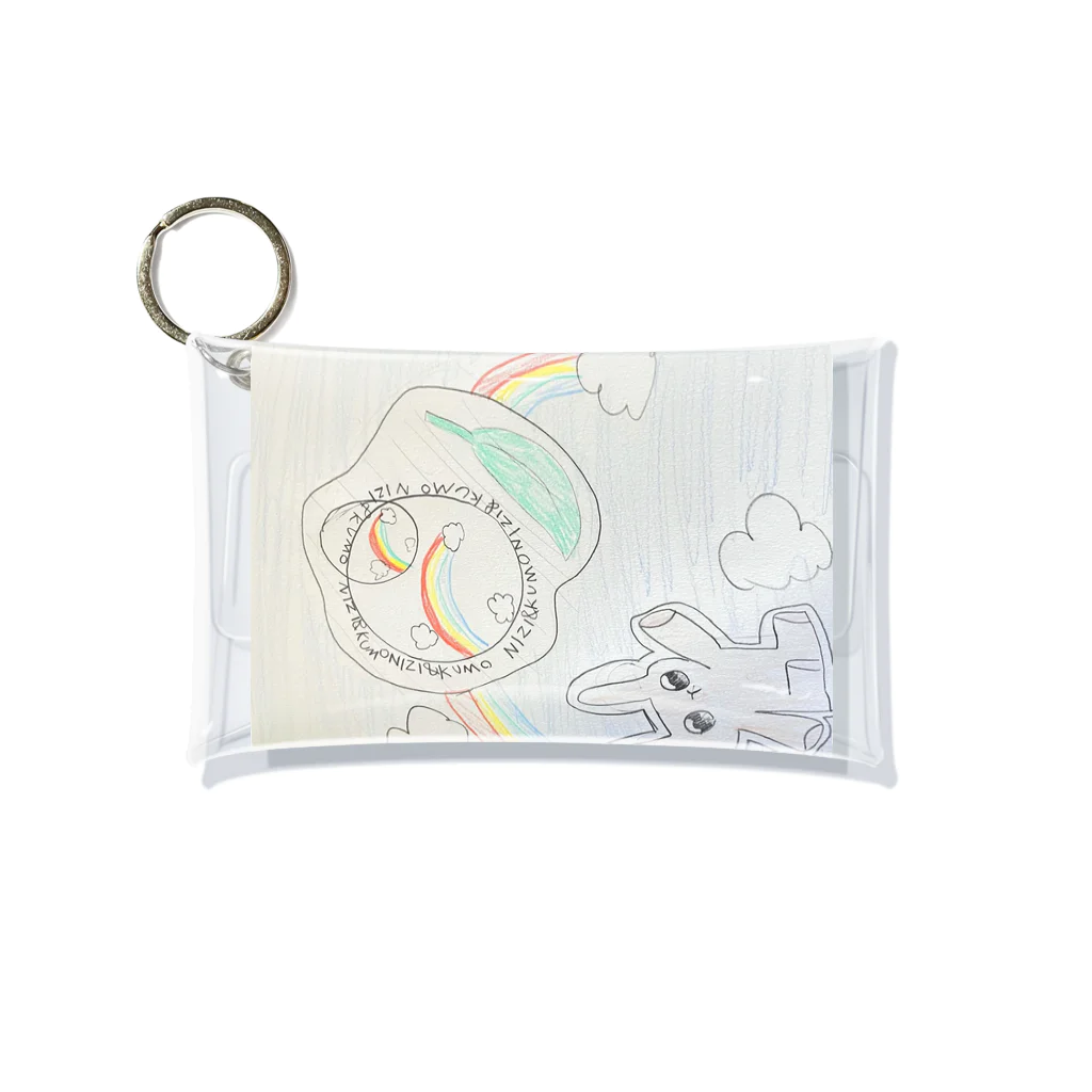 sayahartのNIJIとKUMO（momokaシリーズ） Mini Clear Multipurpose Case