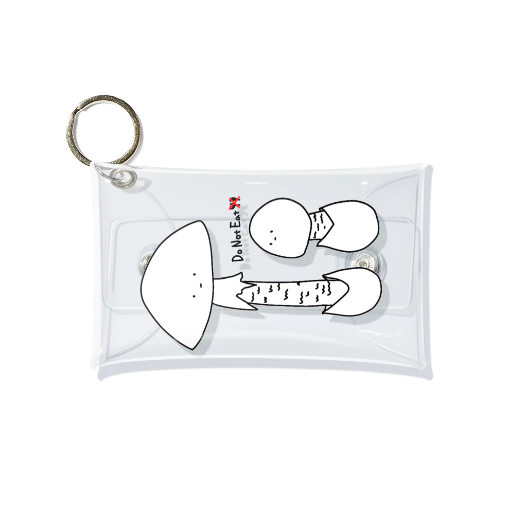 ごまたまきのこのDo Not Eat Mini Clear Multipurpose Case