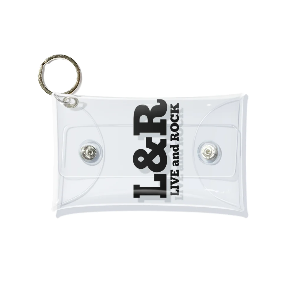 L&RのL&R  LIVE and ROCK Mini Clear Multipurpose Case