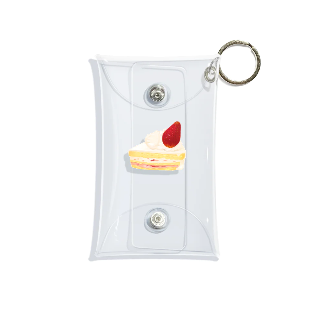 夏凪のいちごのショートケーキ Mini Clear Multipurpose Case