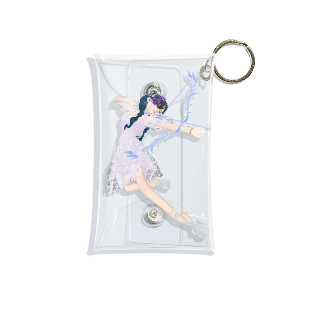 【ホラー専門店】ジルショップの妖精ガール＊恋のキューピット＊弓矢 Mini Clear Multipurpose Case