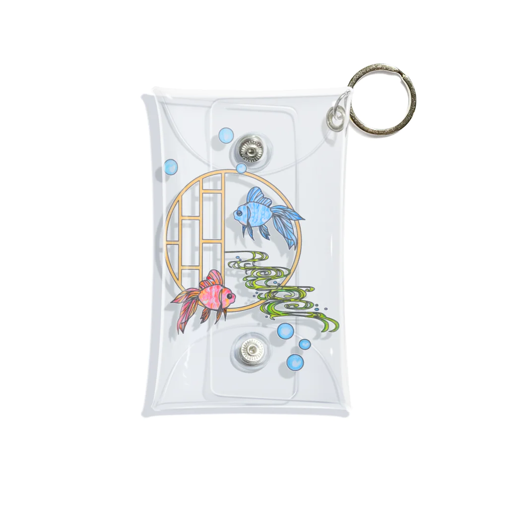 NANASHOPのGoldFish金魚 Mini Clear Multipurpose Case