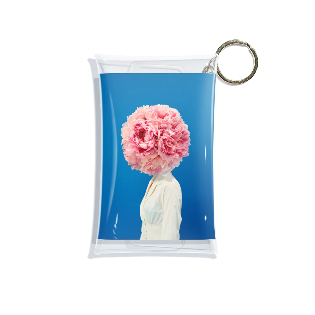 trickNFTartの芍薬 Mini Clear Multipurpose Case