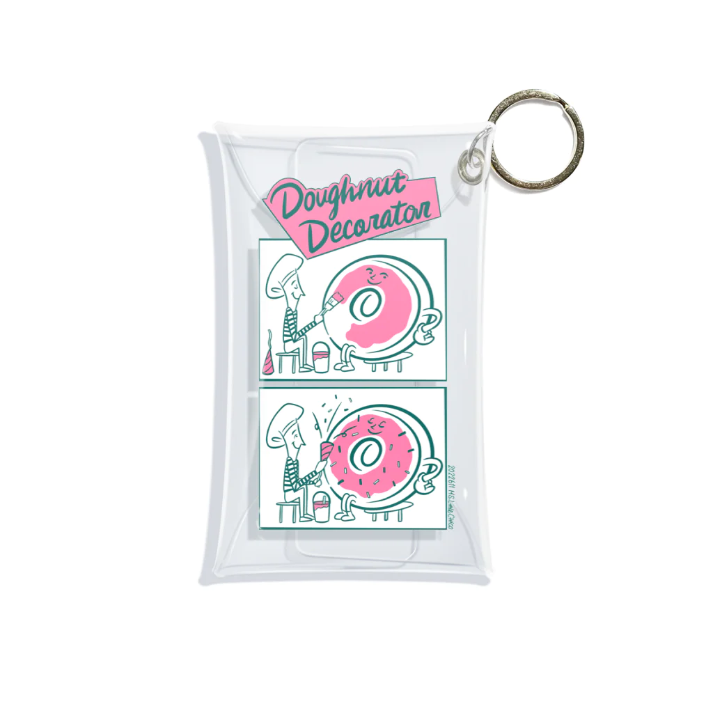 Cookie Cartoon Clubの20220611_doughnut decorator Mini Clear Multipurpose Case