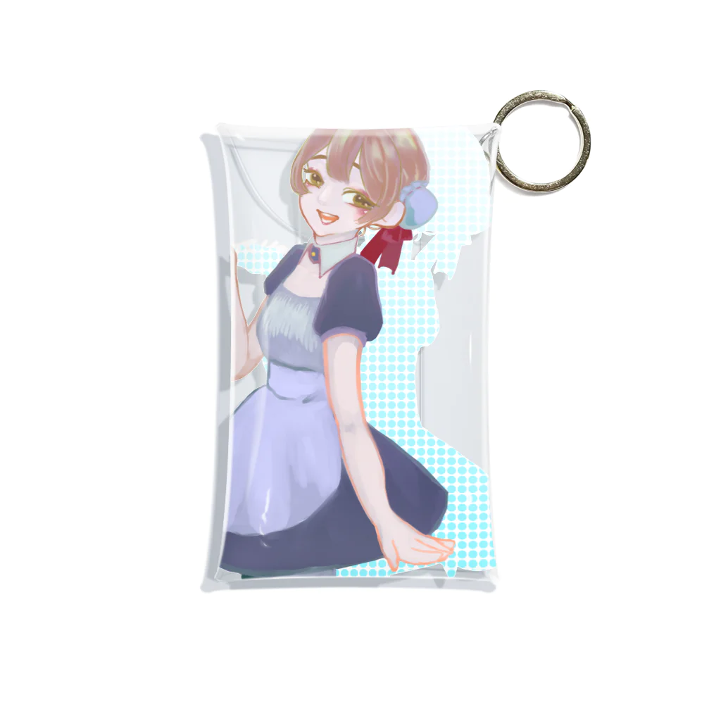 梅兎彩の夏服メイドちゃん Mini Clear Multipurpose Case