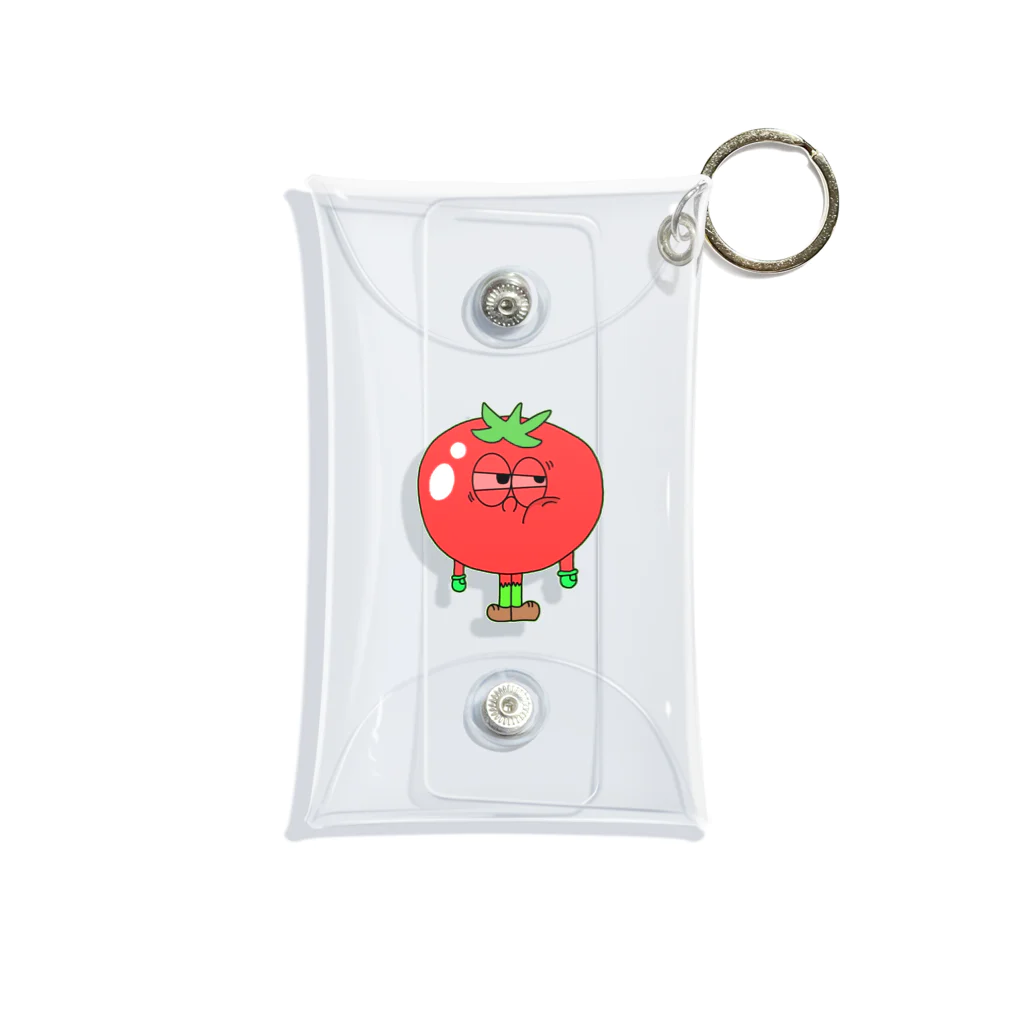 POPSのトゥメイトーくん Mini Clear Multipurpose Case