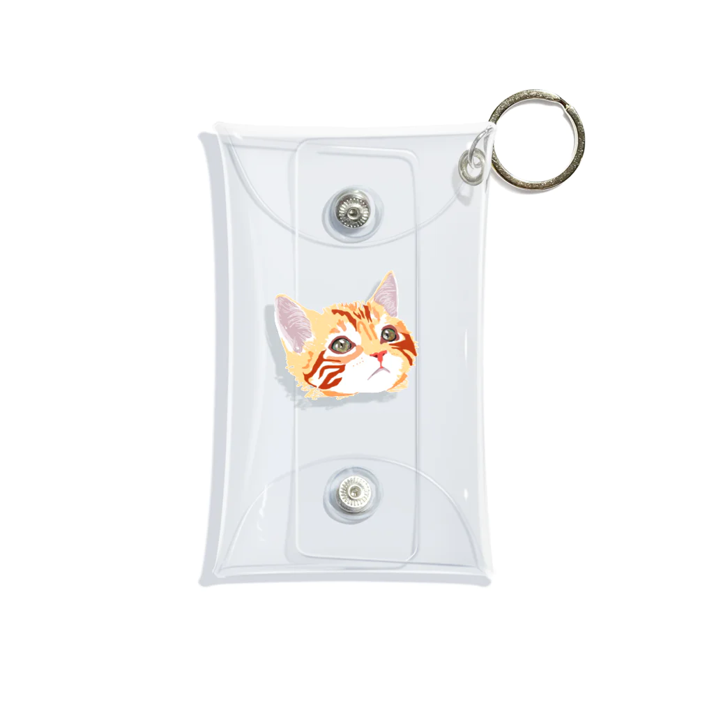 Saya SatoのCAT ワンポイント Mini Clear Multipurpose Case