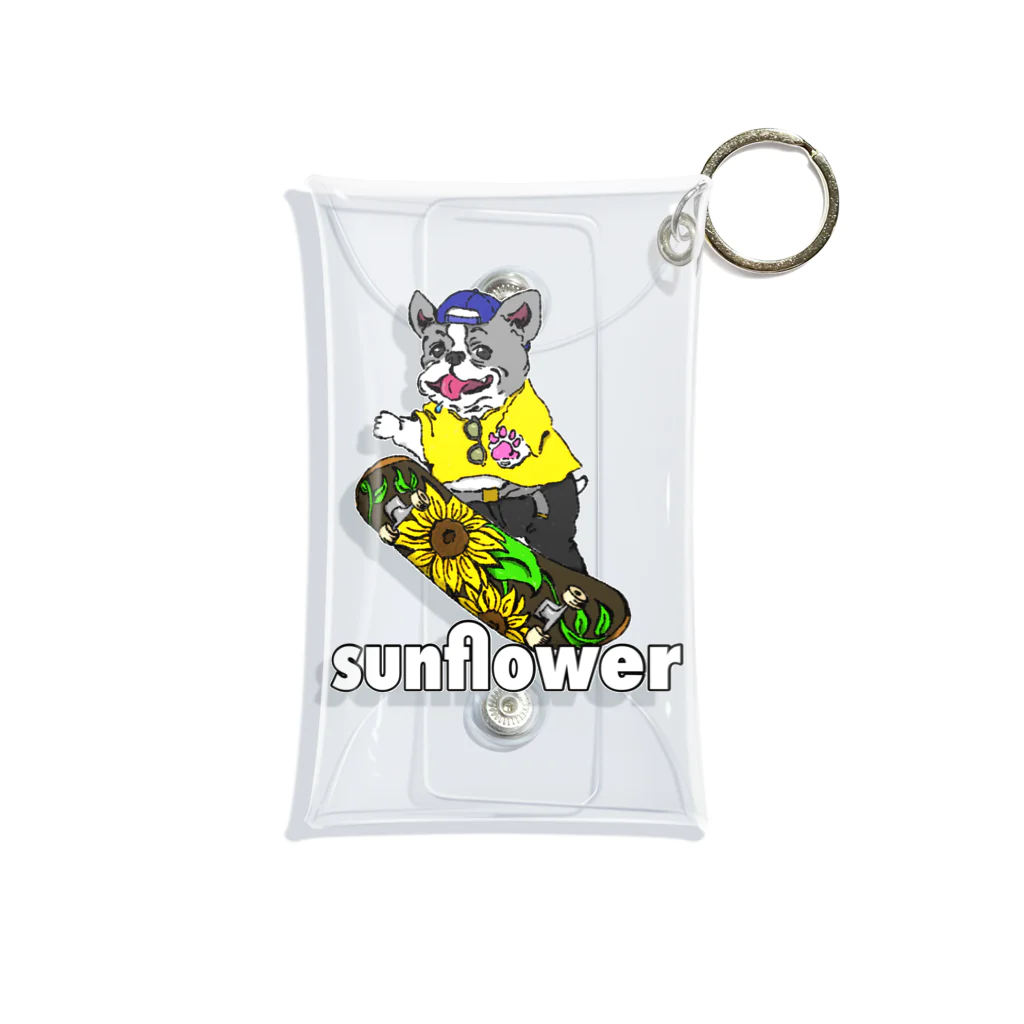 sunflowerのsunflower Gapaoくん Mini Clear Multipurpose Case