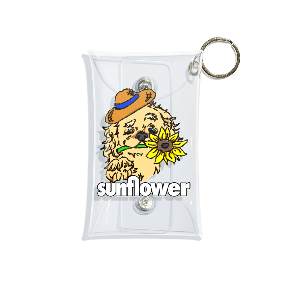 sunflowerのsunflower Borusitiくん Mini Clear Multipurpose Case