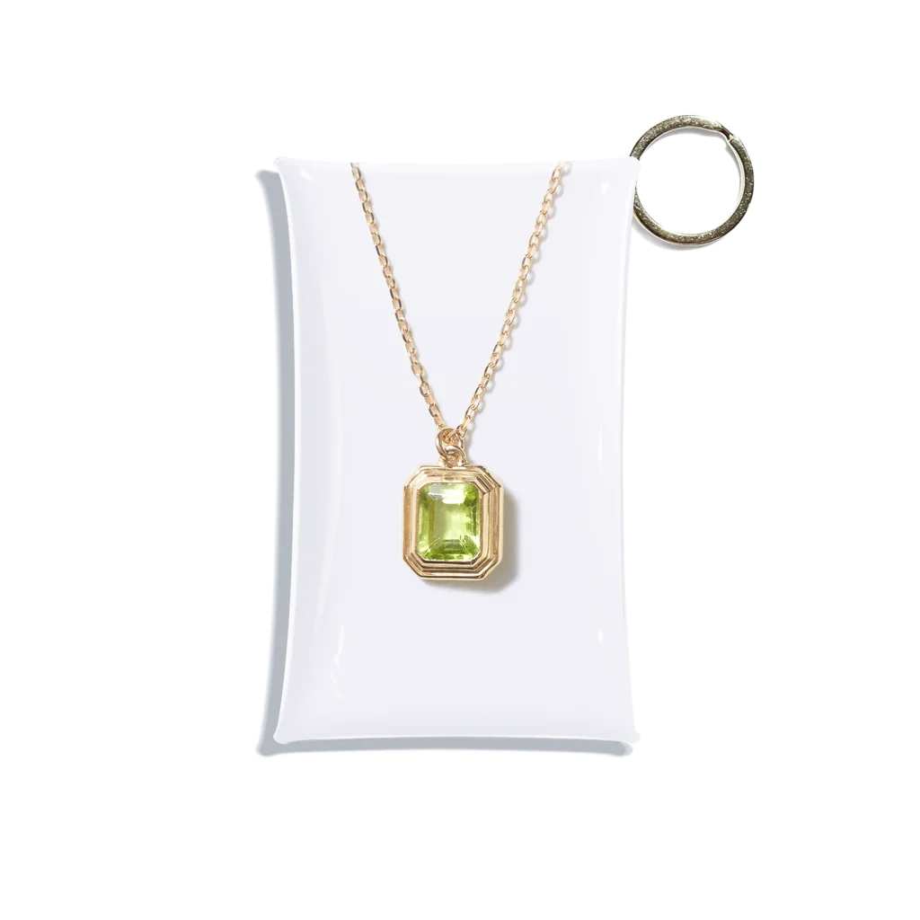 HemavatiJewelryのPeridot Necklace ミニクリアマルチケース