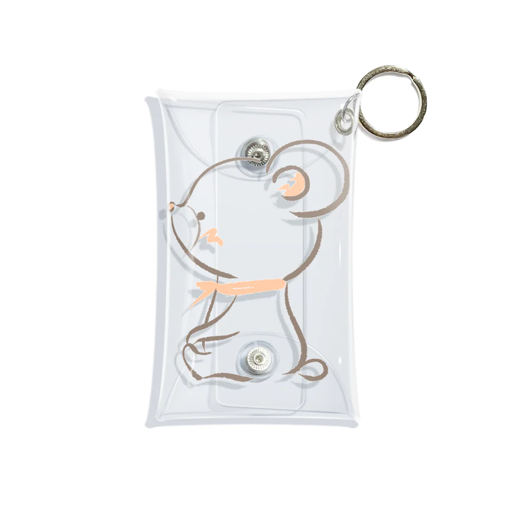 RinMのBaby Bear Lapis Mini Clear Multipurpose Case