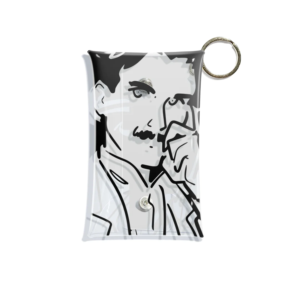 山形屋米店のニコラ・テスラ（Nikola Tesla） Mini Clear Multipurpose Case