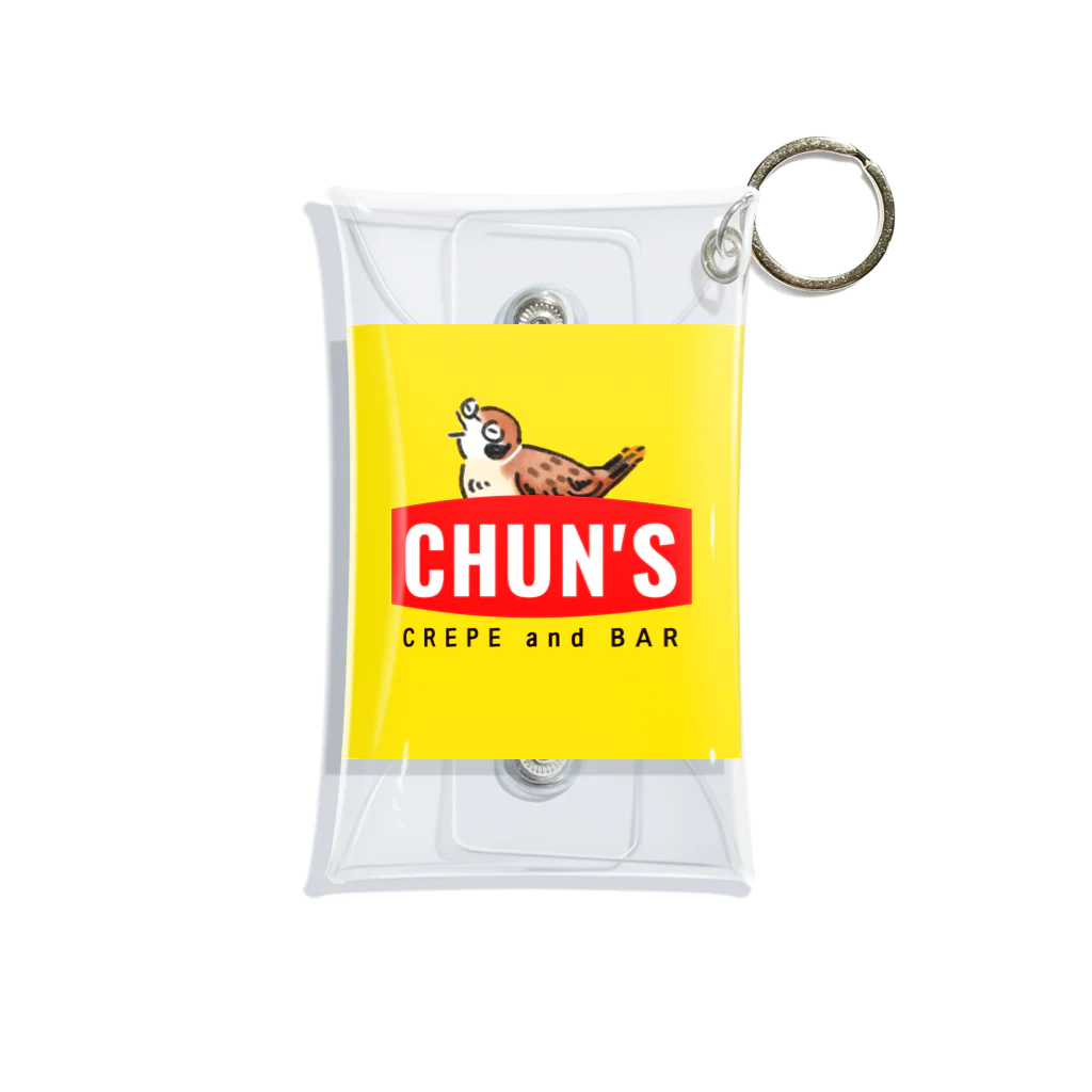 CHUN'SのCHUN'S パロロゴ チュンタロー Mini Clear Multipurpose Case