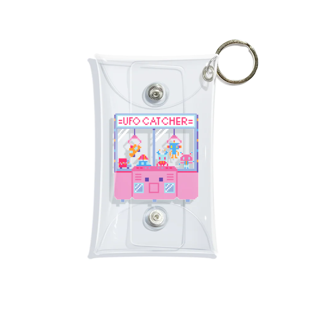 のすたるじあのUFO CATCHER(ドット) Mini Clear Multipurpose Case