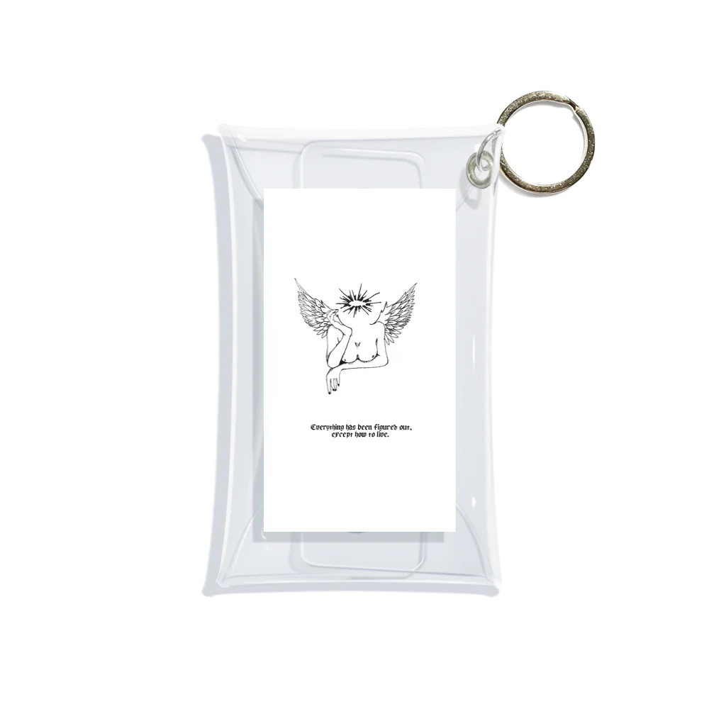 Queen_Bloom75の自由の女神 Mini Clear Multipurpose Case