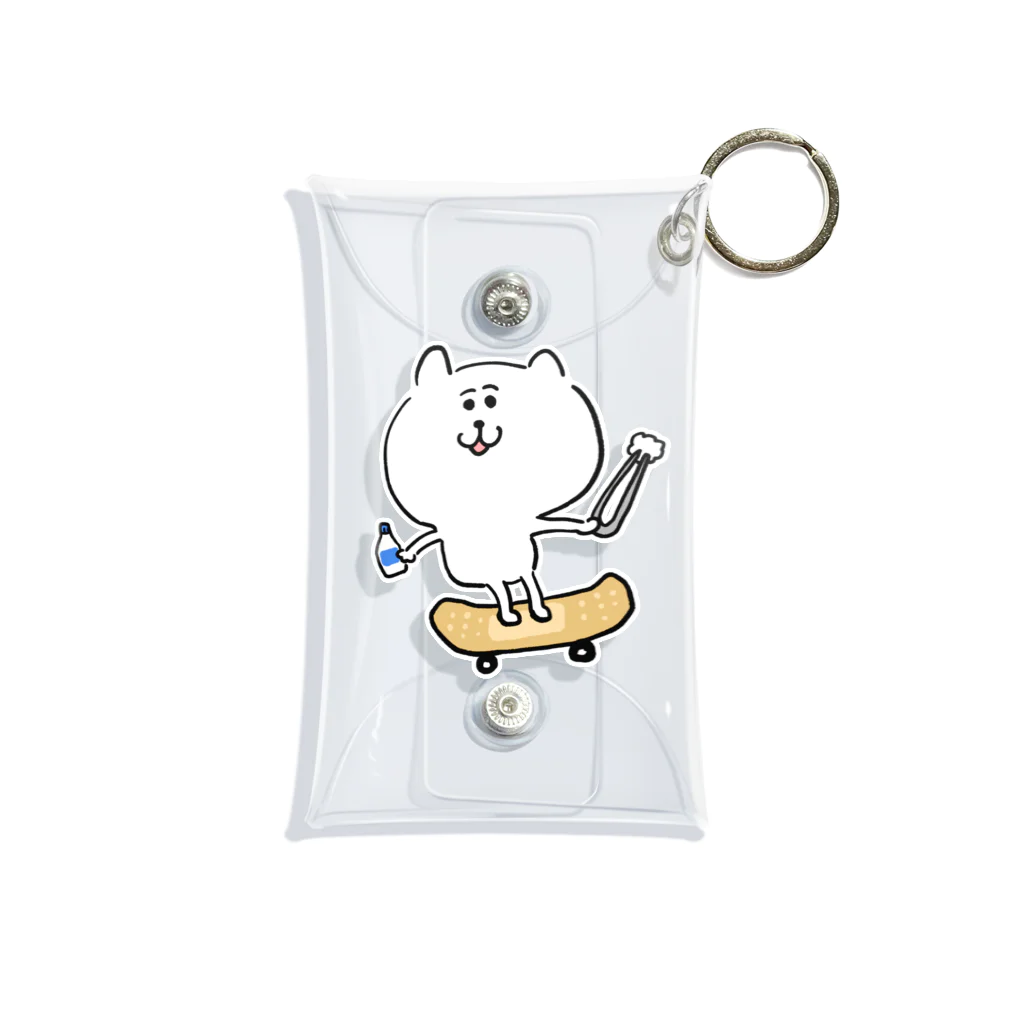 けちゃっぷごはんのお店の救急ネコチャン Mini Clear Multipurpose Case