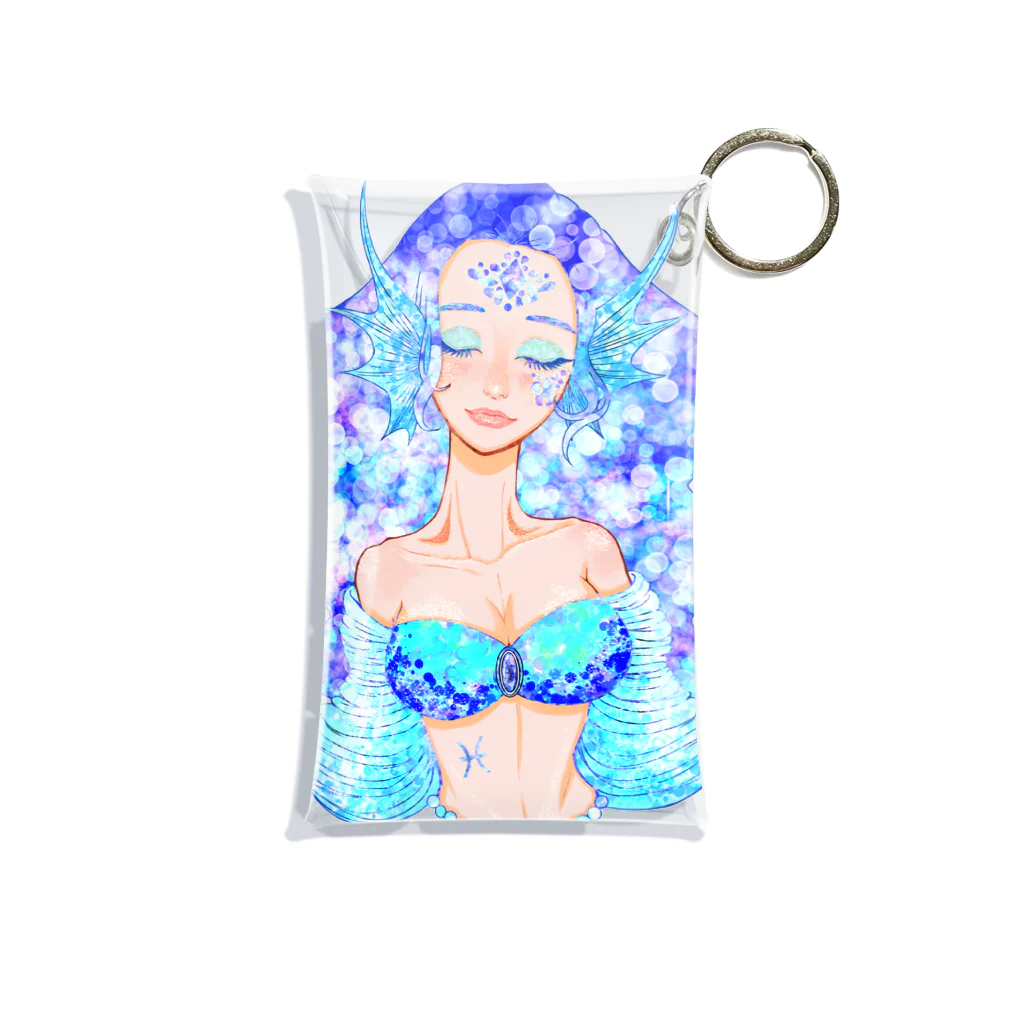 ゆりあの魚座（Pisces） Mini Clear Multipurpose Case