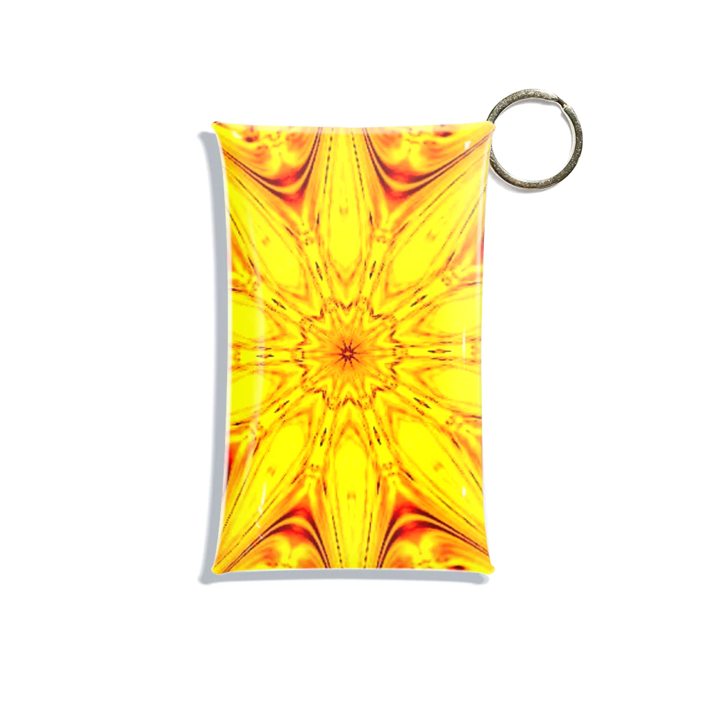 Anna’s galleryのSunflower Mini Clear Multipurpose Case