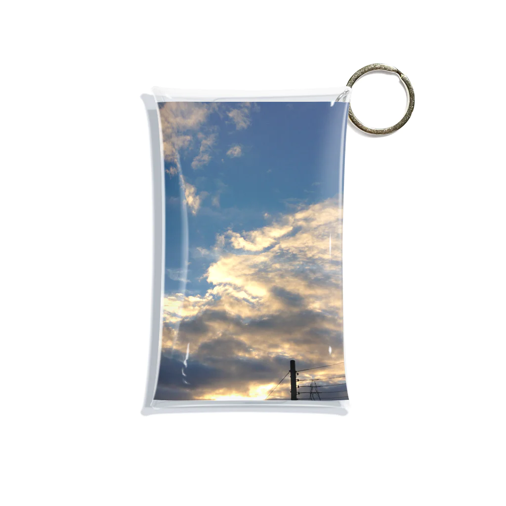 たばすこあまがえるのHoly Girl with Wings Mini Clear Multipurpose Case