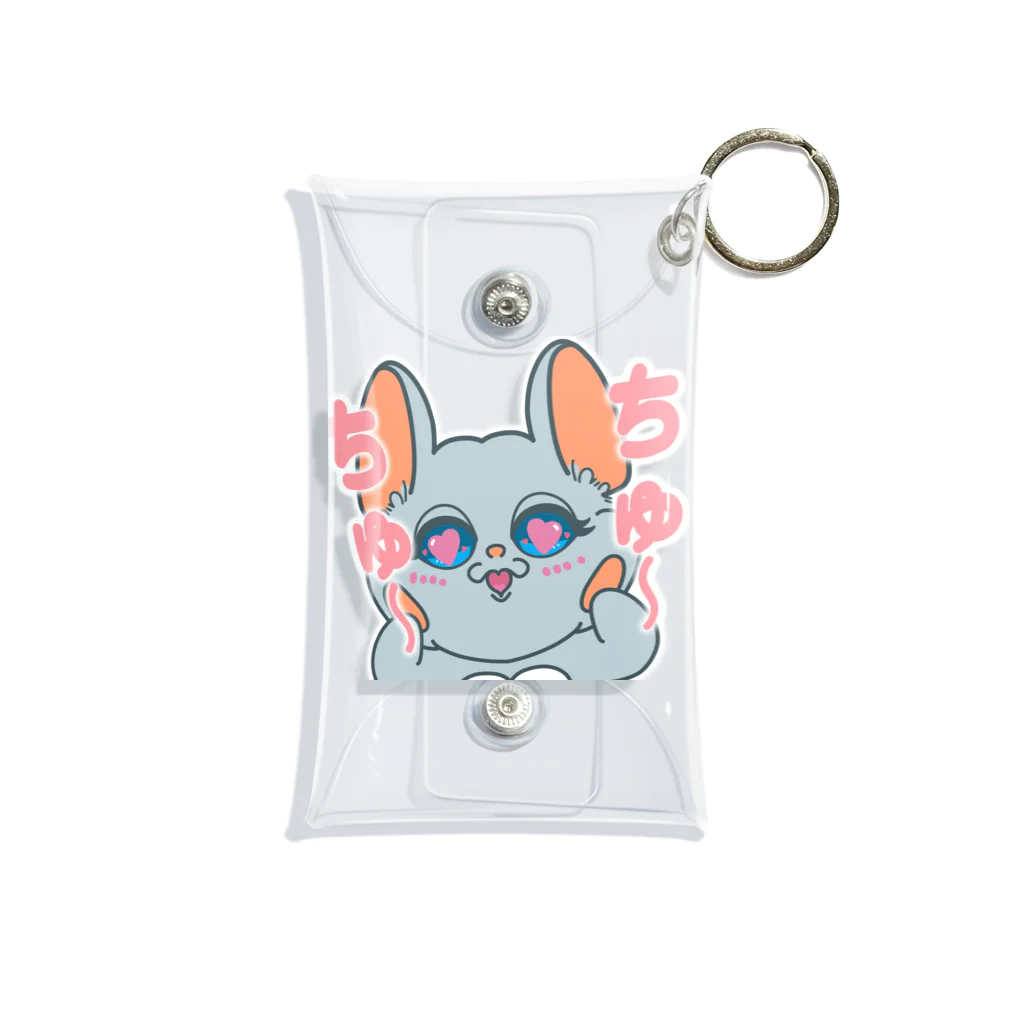 Chinchilla’ｓ（ちんちら～ず）のちゅ～ちゅ～マーニー Mini Clear Multipurpose Case