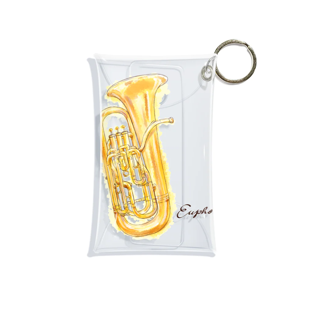 Kayo_ootsuyamaの吹奏楽・ユーフォニアム Mini Clear Multipurpose Case