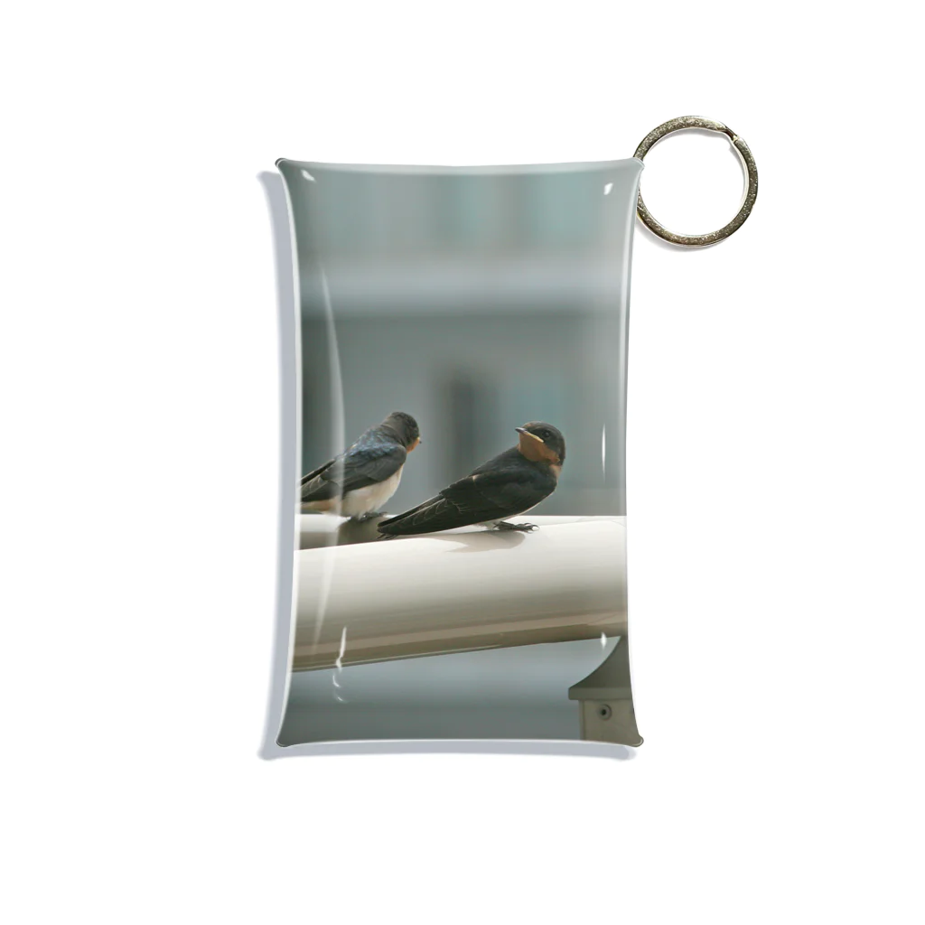 nokkccaのスワローズ - Swallows - Mini Clear Multipurpose Case