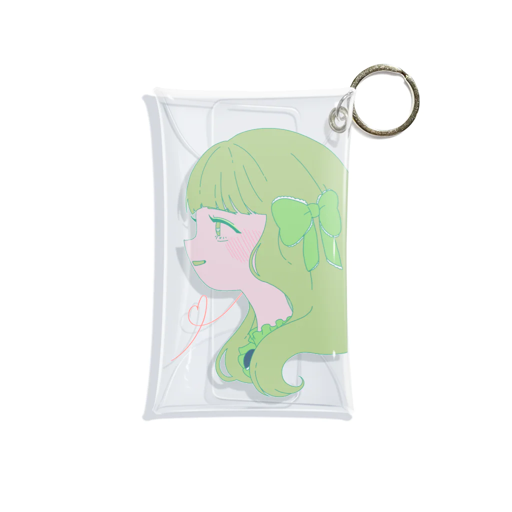 ∞lette OFFICIAL STOREの小鳥わたげ Mini Clear Multipurpose Case