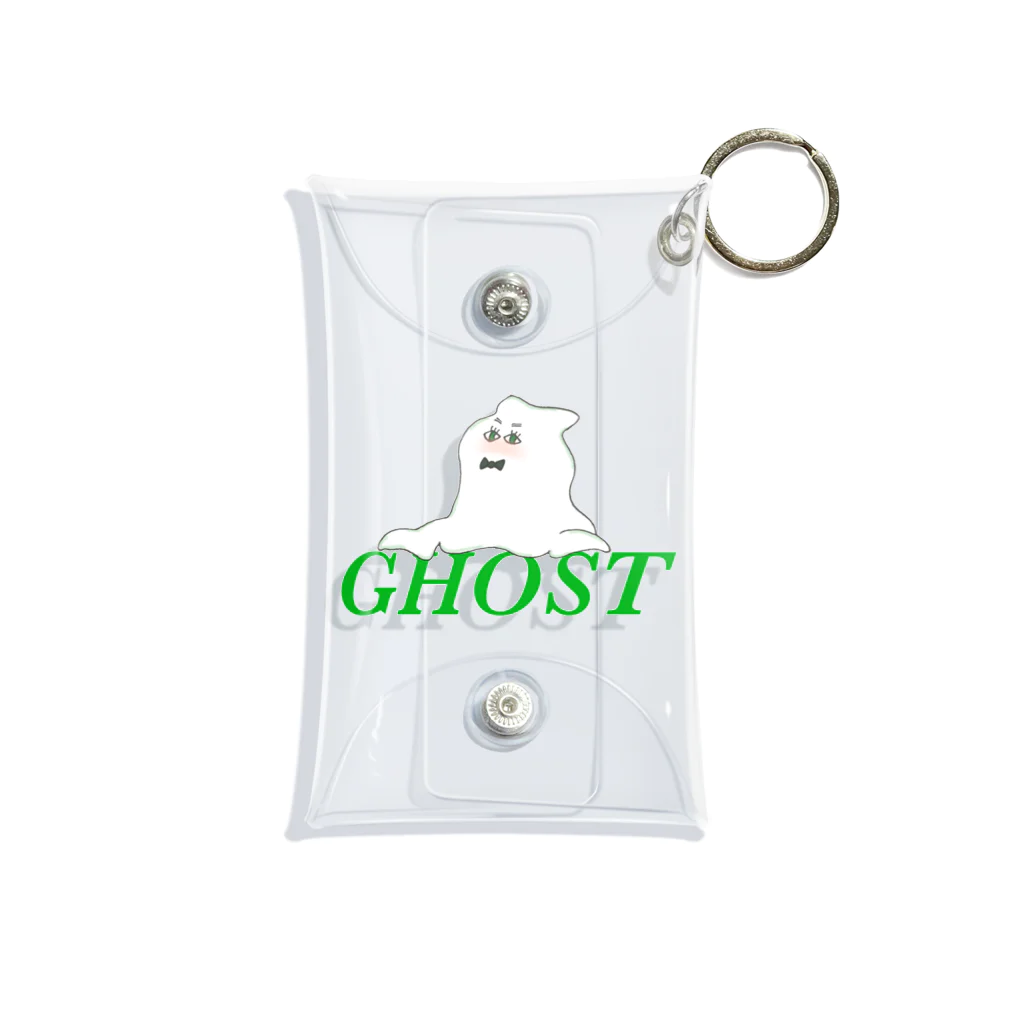 Hinanochin.shopのa ghost Mini Clear Multipurpose Case