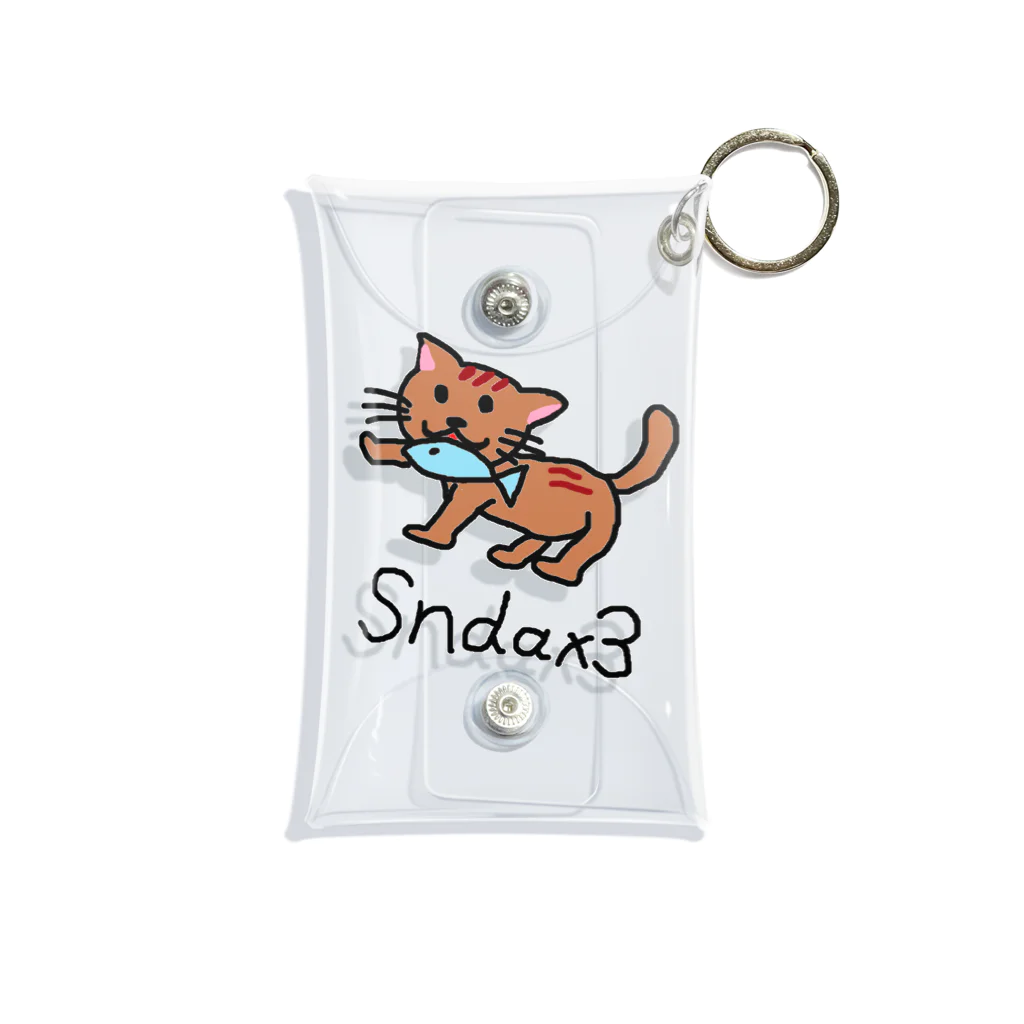 真田のにゃんこまる by Sndax3 Mini Clear Multipurpose Case