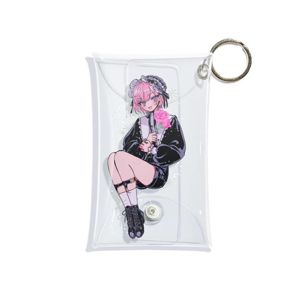 万歳寿大宴会の2023年美少年展×SUZURIコラボグッズ Mini Clear Multipurpose Case