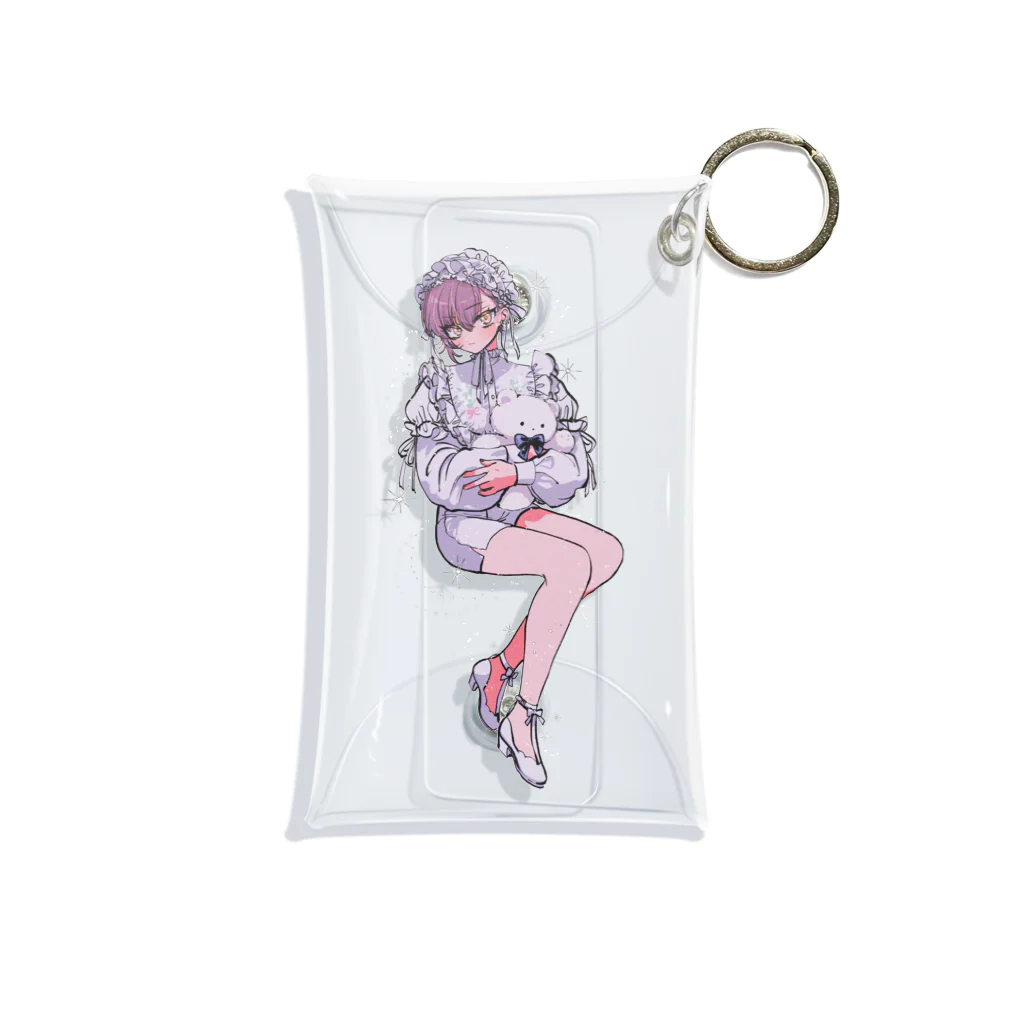 万歳寿大宴会の2023年美少年展×SUZURIコラボグッズ Mini Clear Multipurpose Case