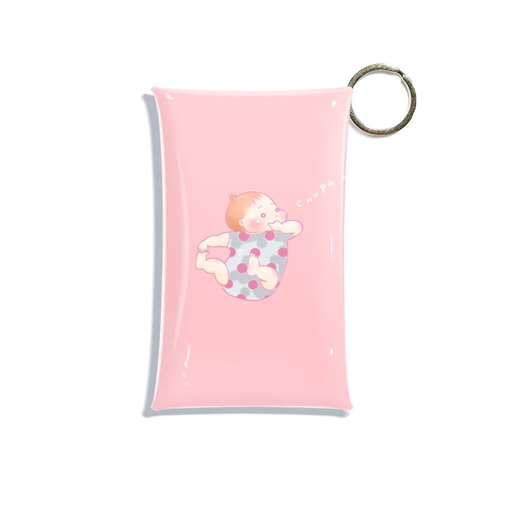 reco baby shop 可愛い赤ちゃんをつくるショップのちゅぱちゅぱ赤ちゃんのミニクリアケース Mini Clear Multipurpose Case