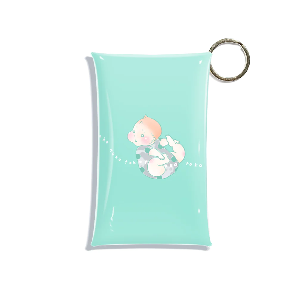 reco baby shop 可愛い赤ちゃんをつくるショップのとことこ赤ちゃんのミニクリアケース Mini Clear Multipurpose Case