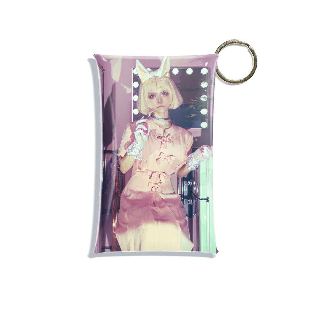 OMEME🪬のLady rabbit Mini Clear Multipurpose Case