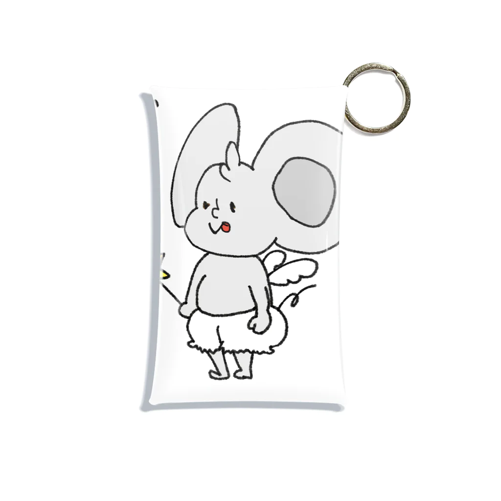 ユキチの動物園の魔法使い☆こねずみ Mini Clear Multipurpose Case