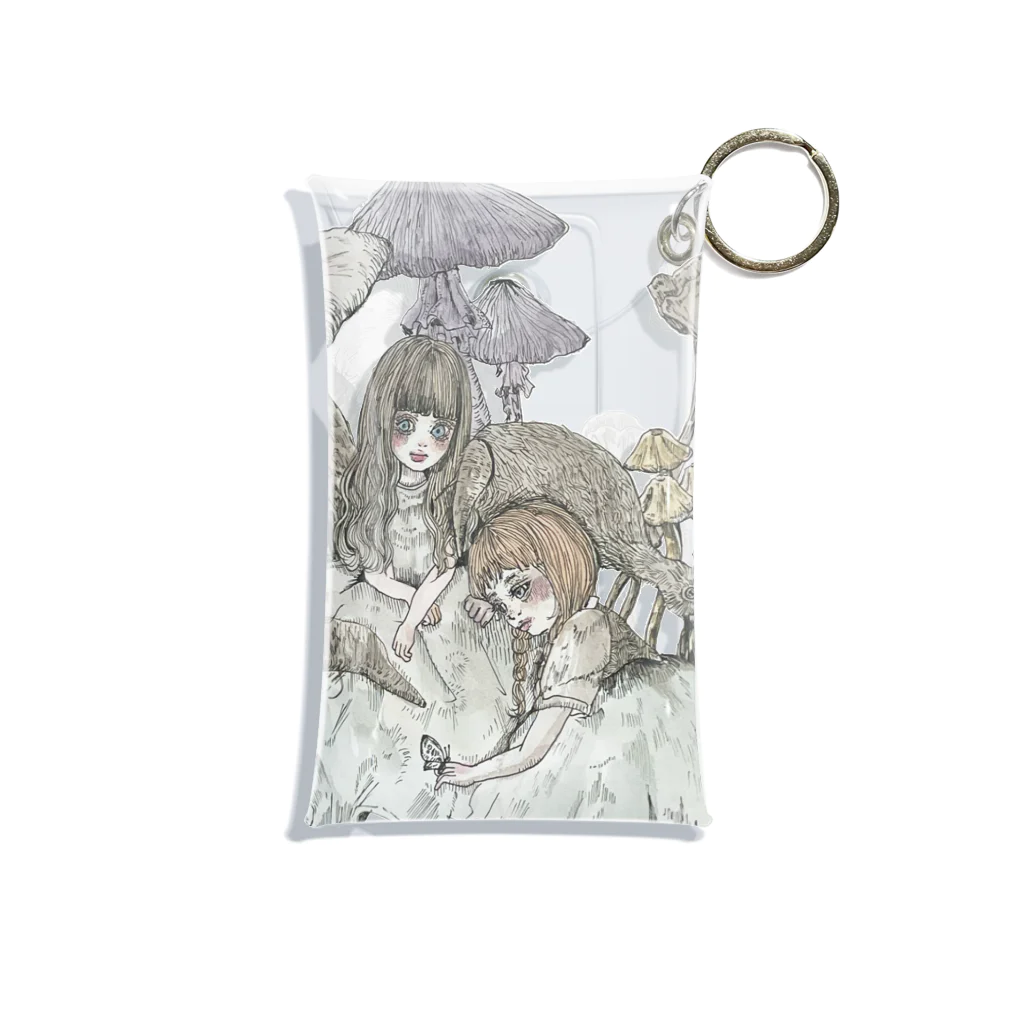 captivityの森の女の子達 Mini Clear Multipurpose Case