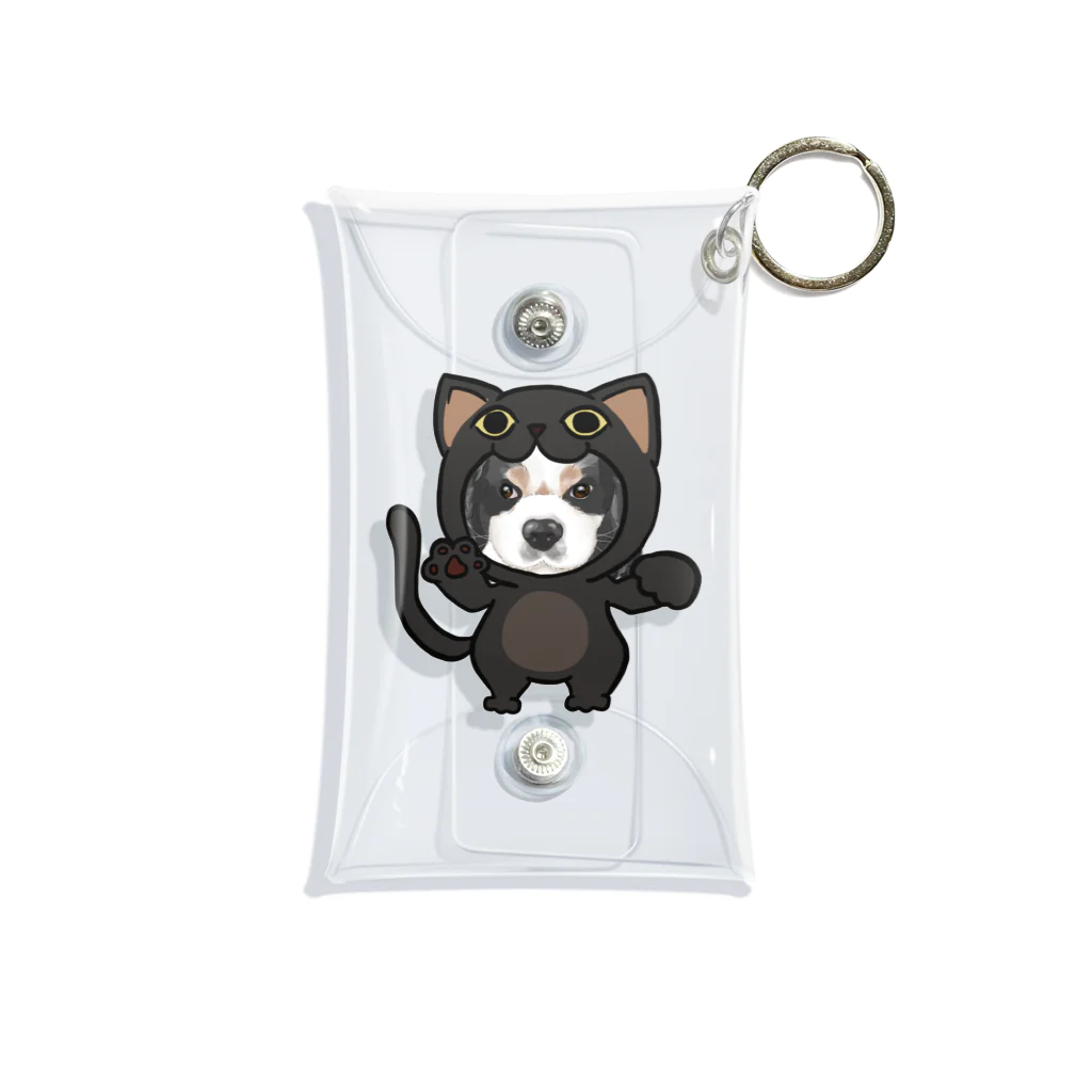 みきぞーん｜保護猫 ミッキー画伯と肉球とおともだちのmaruku Mini Clear Multipurpose Case