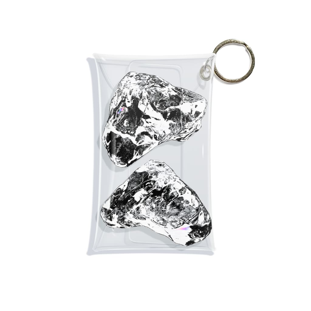 ヤマノエトウコの透明な鉱物 Mini Clear Multipurpose Case