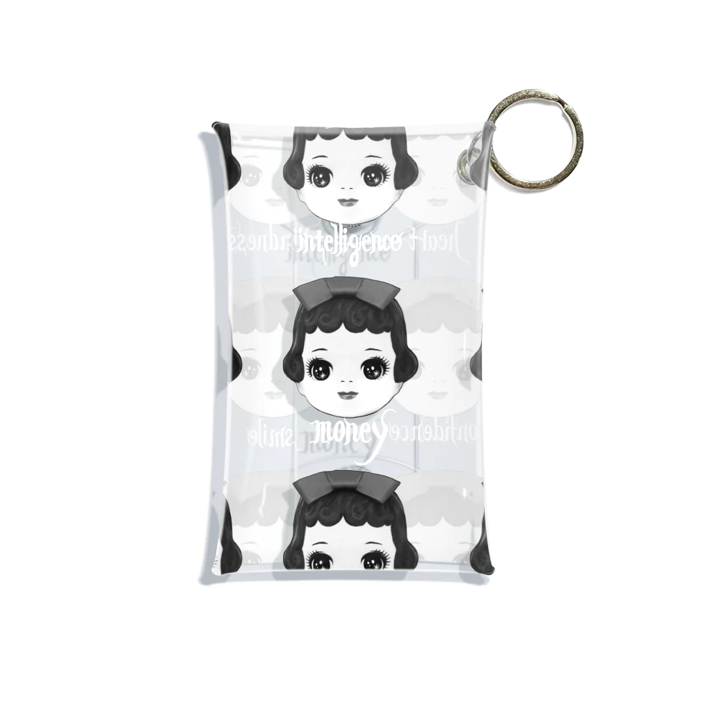 中山ちゃん人形商店の428アンチエイジングTシャツ/セルロイドミーコ Mini Clear Multipurpose Case