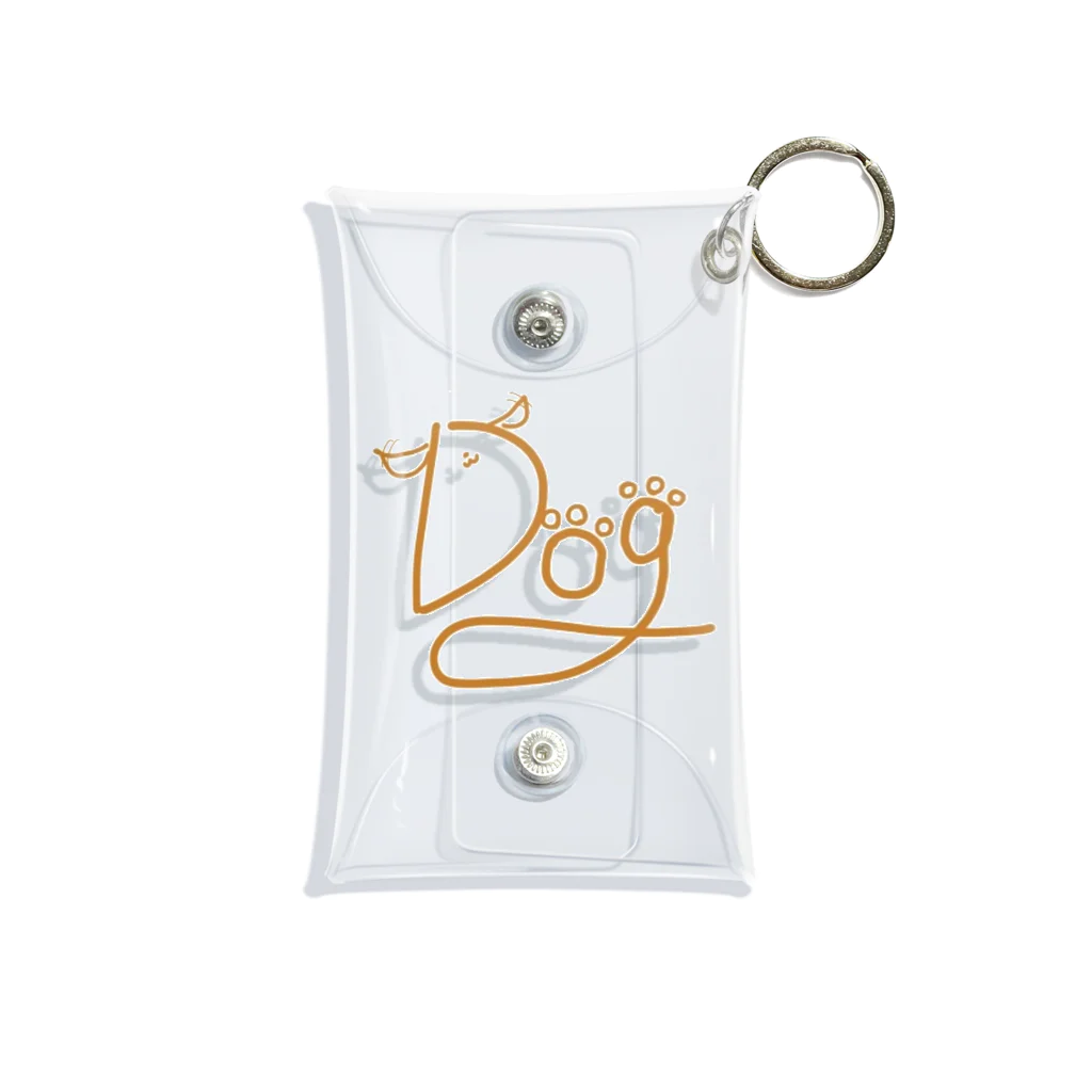 すずすずめのdog（ゆる文字シリーズ） Mini Clear Multipurpose Case