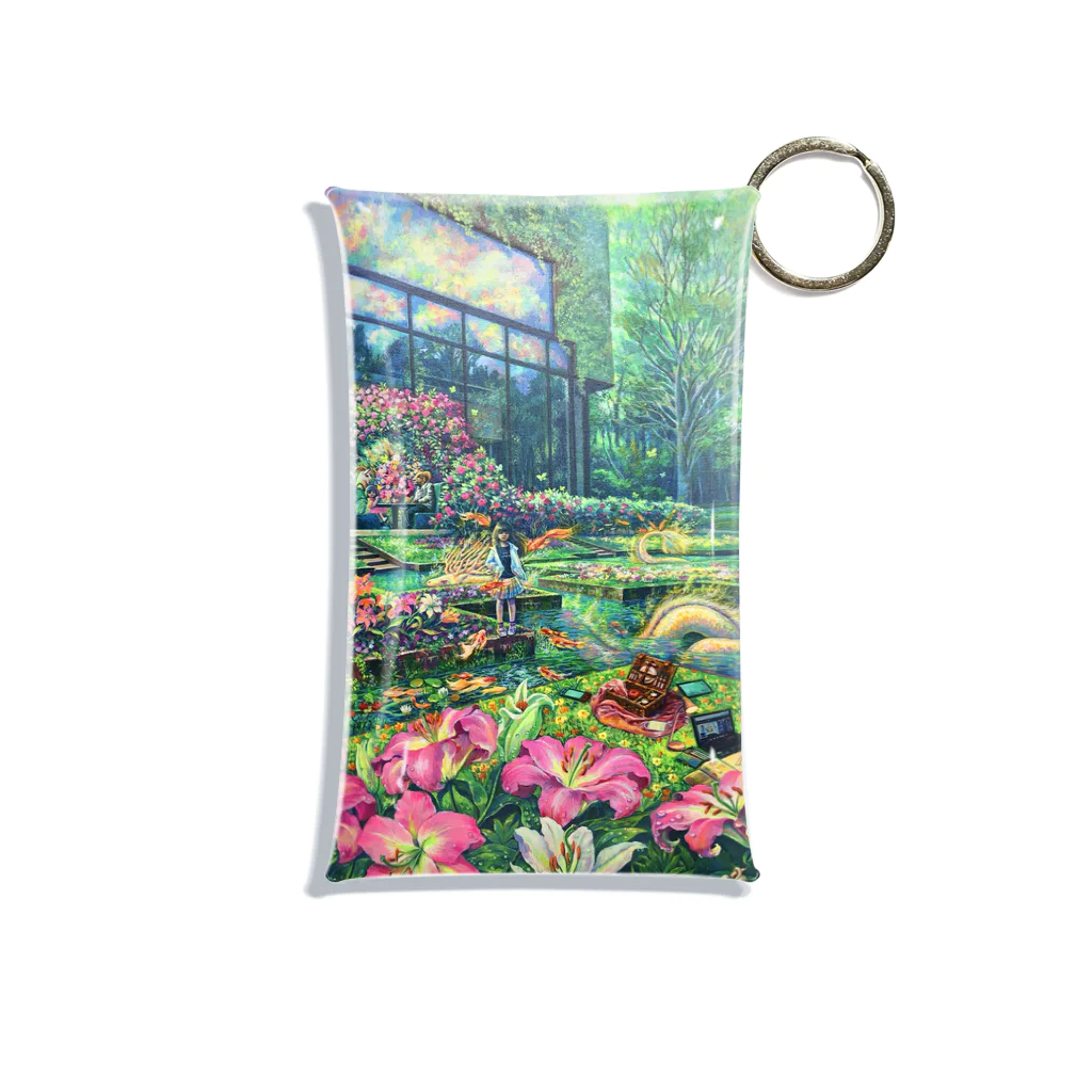 🌿Art shop Kano🌿の8歳の肖像 Mini Clear Multipurpose Case