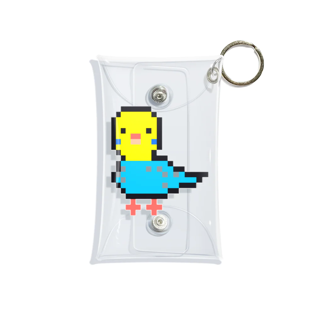 FROG FISH SHOPのことりのチロちゃん〜ドット絵〜 Mini Clear Multipurpose Case